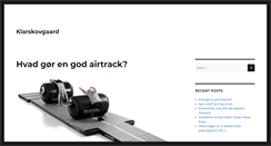 Desktop Screenshot of klarskovgaard.dk